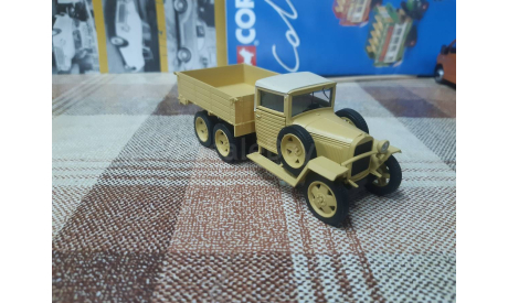 H282b Наш Автопром 1/43 Газ ААА, песочный 1943 г., масштабная модель, scale43