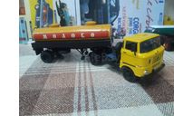 СЦ4 Сцепка 1/43 Конверсия Ifa W50L+п/п молоко, масштабная модель, Деагостини, scale43