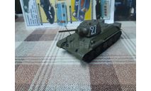 ДеАТ001 Деагостини Бронетехника 1/43 Т-34-76(1942), масштабные модели бронетехники, scale43