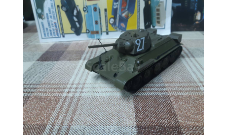 ДеАТ001 Деагостини Бронетехника 1/43 Т-34-76(1942), масштабные модели бронетехники, scale43