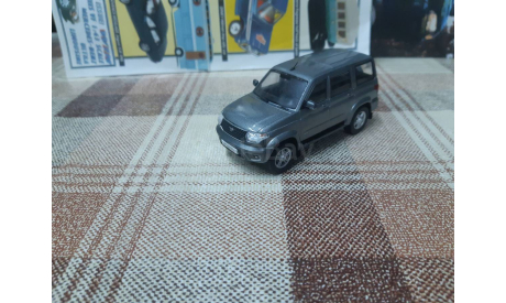 Dea№009 Деагостини Автолегенды 1/43 Уаз Патриот, масштабная модель, scale43