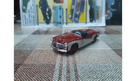 DeaSP№01 Деагостини Автолегенды 1/43 Газ М20 ’Победа-Спорт’, масштабная модель, scale43