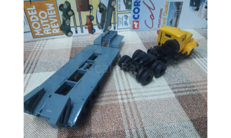 101470 Автоистория 1/43 Краз 258Б1 +ЧМЗАП-5523, масштабная модель, 1:43