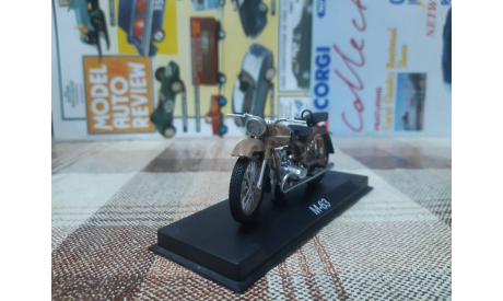 NM07 Наши мотоциклы №7, 1/24 М-72, масштабная модель мотоцикла, scale24, Имз
