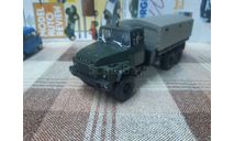 Н290gm Наш автопром 1/43 КРАЗ 260 бортовой с тентом (1979), масштабная модель, 1:43