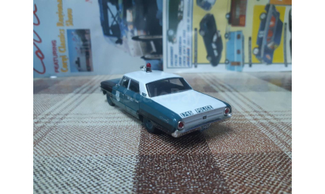 Dea.ПММ.№76 ’Полицейские Машины Мира’ 1/43 Ford Galaxie 500 NYPD USA Нью-Йорк США, масштабная модель, scale43