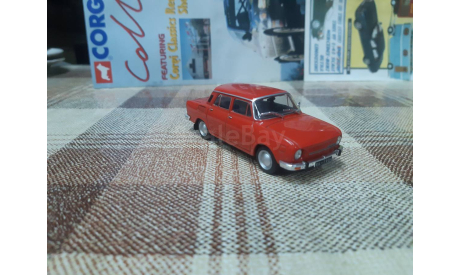 Dea№188 Автолегенды DeAgostini 1/43 Skoda 100, масштабная модель, Škoda, 1:43