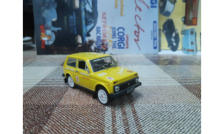 Dea№010 Автолегенды DeAgostini 1/43 Ваз 2121 Нива, масштабная модель, scale43