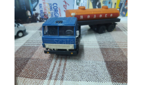 Э5410 Элекон 1/43 Камаз 5410 c прицепом Молоко, конверсия, масштабная модель, scale43
