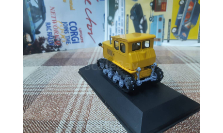 Т№002 Hachette Тракторы 1/43 ДТ-54 1949, масштабная модель трактора, scale43