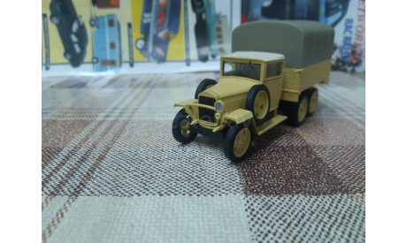 H282bт Наш Автопром 1/43 Горький ААА 1943 с тентом, масштабная модель, scale43, ГАЗ