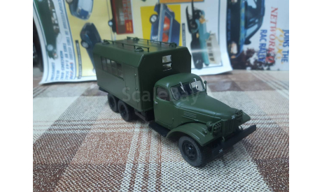 DeaG074 Автолегенды DeAgostini(Грузовики) 1/43 Зис 151 ’ВАРЭМ’, масштабная модель, scale43