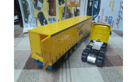 569-012 Cararama 1/50 Scania R420 Whitworth Bros.Ltd. Champion Atta, масштабная модель, scale50
