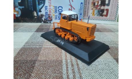 Т№138 Hachette Тракторы 1/43 ДТ-75, масштабная модель трактора, scale43