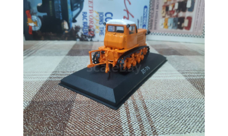 Т№138 Hachette Тракторы 1/43 ДТ-75, масштабная модель трактора, scale43