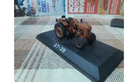 Т№041 Hachette Тракторы 1/43 ДТ-20, масштабная модель трактора, scale43