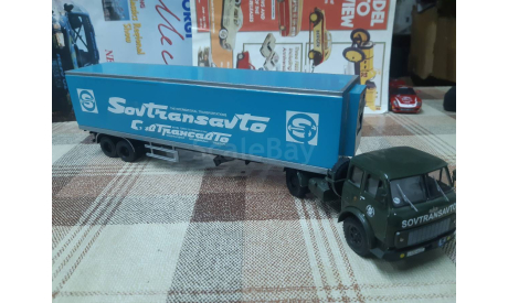 H762G Наш  автопром 1/43 Маз 5429 1977 +п/п Совтрансавто(New Ray), масштабная модель, scale43