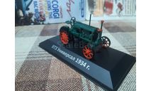Т№004 Hachette Тракторы 1/43 ВТЗ Универсал(1934), масштабная модель трактора, scale43