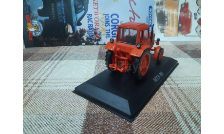 Т№006 Hachette Тракторы 1/43 МТЗ-80, масштабная модель трактора, scale43