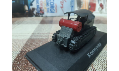Т№036 Hachette Тракторы 1/43 Коммунар, масштабная модель трактора, scale43