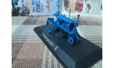 Т№046 Hachette Тракторы 1/43 Универсал-1, масштабная модель трактора, scale43