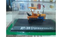 Т№071 Hachette Тракторы 1/43 ДТ-20 гусеничный, масштабная модель трактора, scale43