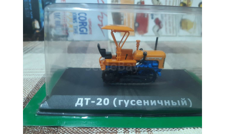 Т№071 Hachette Тракторы 1/43 ДТ-20 гусеничный, масштабная модель трактора, scale43