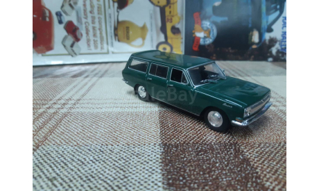 Dea№071 Автолегенды DeAgostini 1/43 Газ 24-02 Волга, масштабная модель, scale43