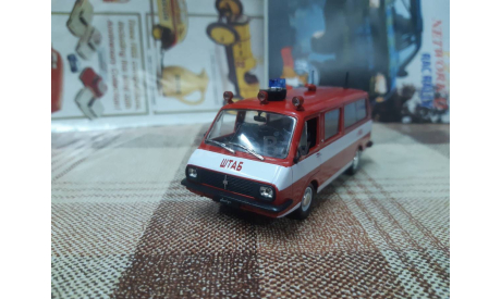 Dea№012 Автолегенды DeAgostini 1/43 Раф 22034 АШ Пожарный, масштабная модель, scale43