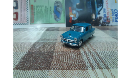 Dea№072 Автолегенды DeAgostini 1/43 Москвич 402 1956—1958, масштабная модель, scale43