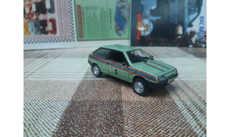 Dea№021 Автолегенды DeAgostini 1/43 Ваз 2108  Спутник,МЧС конверсия, масштабная модель, scale43