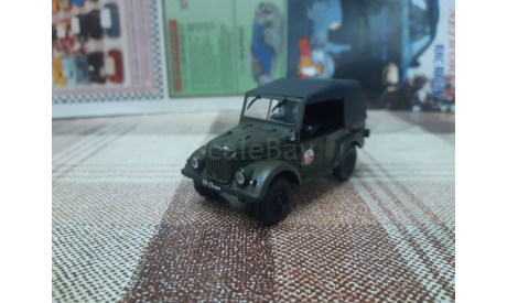 Dea№059 Автолегенды DeAgostini 1/43 Газ 69А, масштабная модель, 1:43