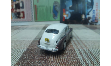 Dea№005 Автолегенды DeAgostini 1/43 Газ М20 Победа Такси, масштабная модель, scale43
