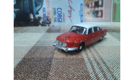 Dea№155 Автолегенды DeAgostini 1/43 Tatra 603-1, масштабная модель, scale43
