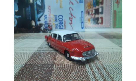 Dea№155 Автолегенды DeAgostini 1/43 Tatra 603-1, масштабная модель, scale43