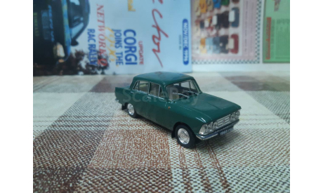 P1120 Наш Автопром 1/43 Москвич-408 ’Элит’, зеленый, масштабная модель, scale43