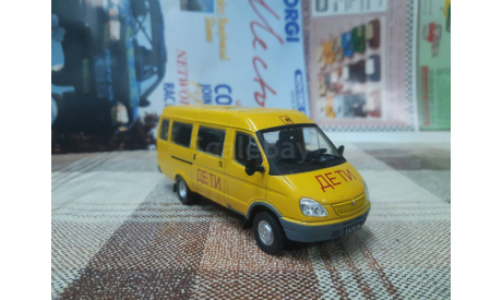 Dea№026 Автолегенды DeAgostini 1/43 Газ 322121 Газель Дети, масштабная модель, scale43