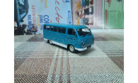 Dea№047 Автолегенды DeAgostini 1/43 Раф 977 ДМ Латвия такси, масштабная модель, scale43