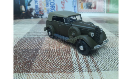 H358h Наш Автопром 1/43 Горький 61-40 с тентом, масштабная модель, scale43, ГАЗ