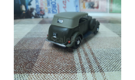 H358h Наш Автопром 1/43 Горький 61-40 с тентом, масштабная модель, scale43, ГАЗ