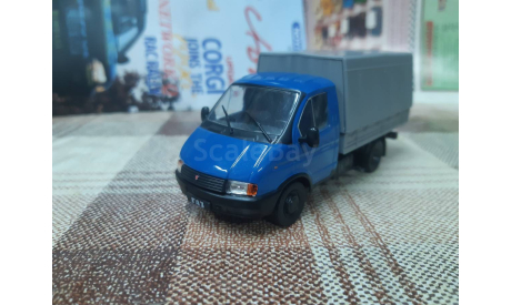 Dea№181 Автолегенды DeAgostini 1/43 Горький 3302 Газель, масштабная модель, scale43
