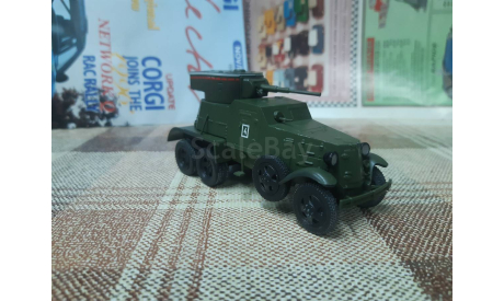 Dea№067 Автолегенды DeAgostini 1/43 Ба-6 Бронеавтомобиль, масштабная модель, scale43