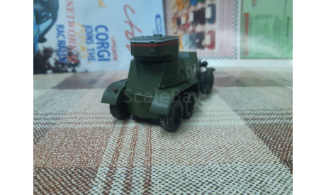 Dea№067 Автолегенды DeAgostini 1/43 Ба-6 Бронеавтомобиль, масштабная модель, scale43