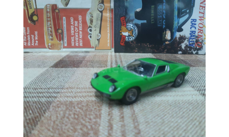 DeSC026 DeAgostini Supercars 1/43 Lamborghini Miura LP400, масштабная модель, scale43