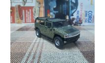 430 Cararama 1/43 Hummer H2 green, масштабная модель, scale43
