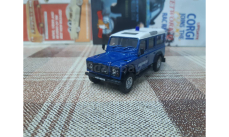 230D Cararama 1/43 Land Rover Defender - Gendarmerie, масштабная модель, scale43