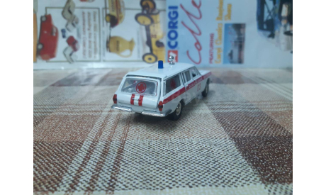 Агат2402м Саратов 1/43 Газ 2402 Скорая помощь, масштабная модель, scale43