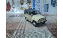 Ist040 Ist 1/43 Уаз 469 медпомощь, масштабная модель, scale43