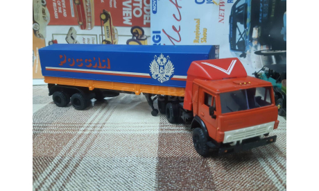 Эл5410Р Элекон 1/43 Камаз 5410 с п/п Россия, масштабная модель, scale43