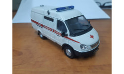 Dea№050 Автолегенды DeAgostini 1/43 Газ 32214 Газель Скорая медицинская помощь